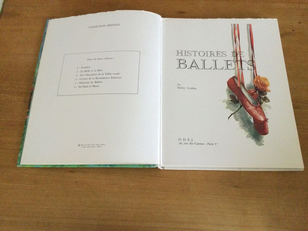 Histoire de Ballets - Shirley Goulden Livres et BD