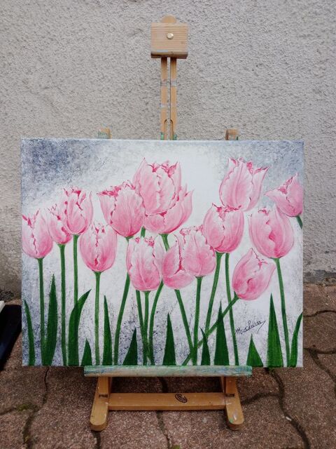 Tableau - dcoration - peinture acrylique 60 Comines (59)