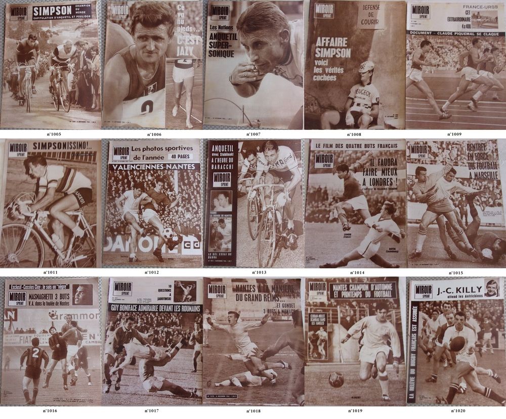 Miroir Sprint ann&eacute;e 1965 