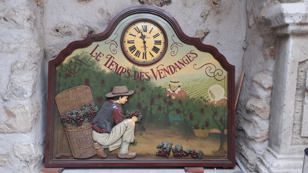 tableau d&eacute;coratif avec horloge Décoration