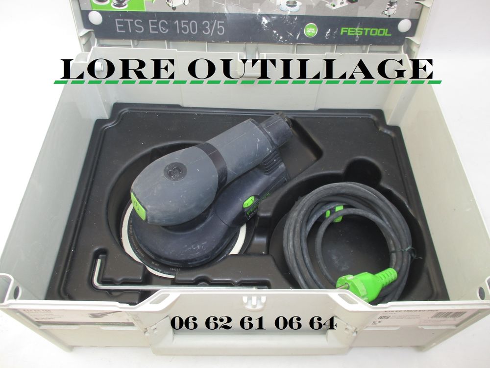 FESTOOL ETS EC 150/3 EQ - Ponceuse excentrique Bricolage