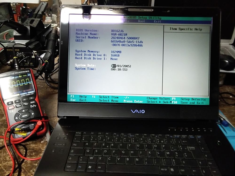 PC Portable Sony Vaio 17pouces PCG-8W1M Matériel informatique