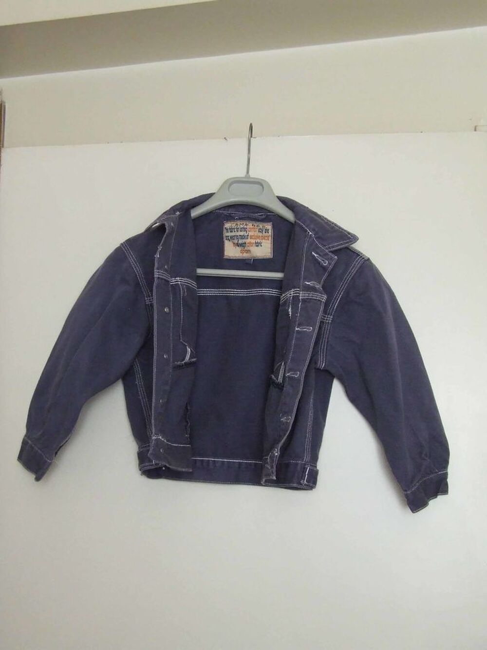 Veste en jeans, DPAM, 8&nbsp;ans, TBE Vêtements enfants