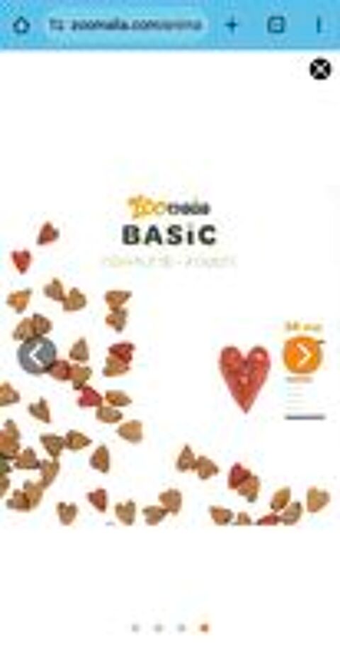   Croquettes pour chat  Zoomalia Basic 