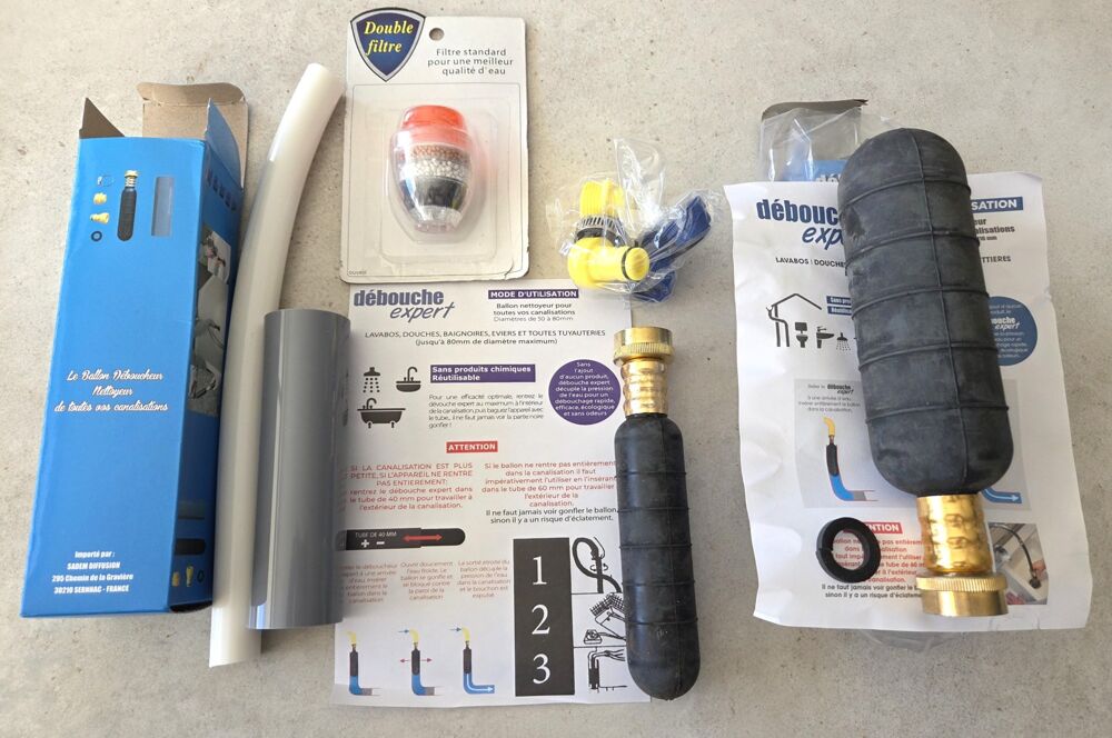 D&eacute;bouche canalisations: Neuf. Complet Bricolage
