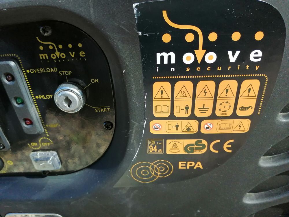 Groupe &eacute;lectrog&egrave;ne 2000W MOOVE R&eacute;f GE2000i neuf Bricolage