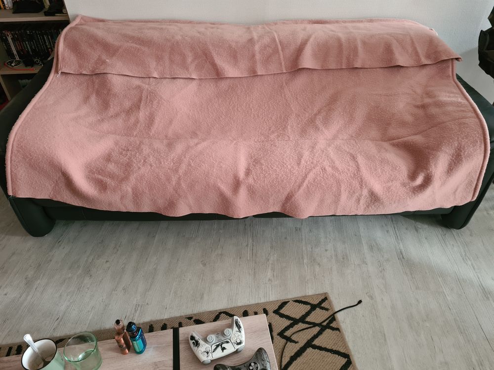 Couvertures Polaire x 5 180 / 220 Beige Pour 1 &agrave; 2 Personne Maroquinerie