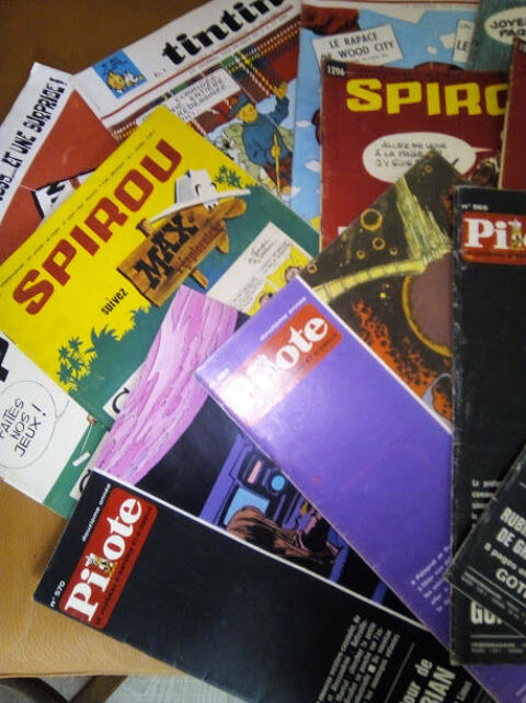 Tintin, Spirou, Pilote
2 Chantereine (77)