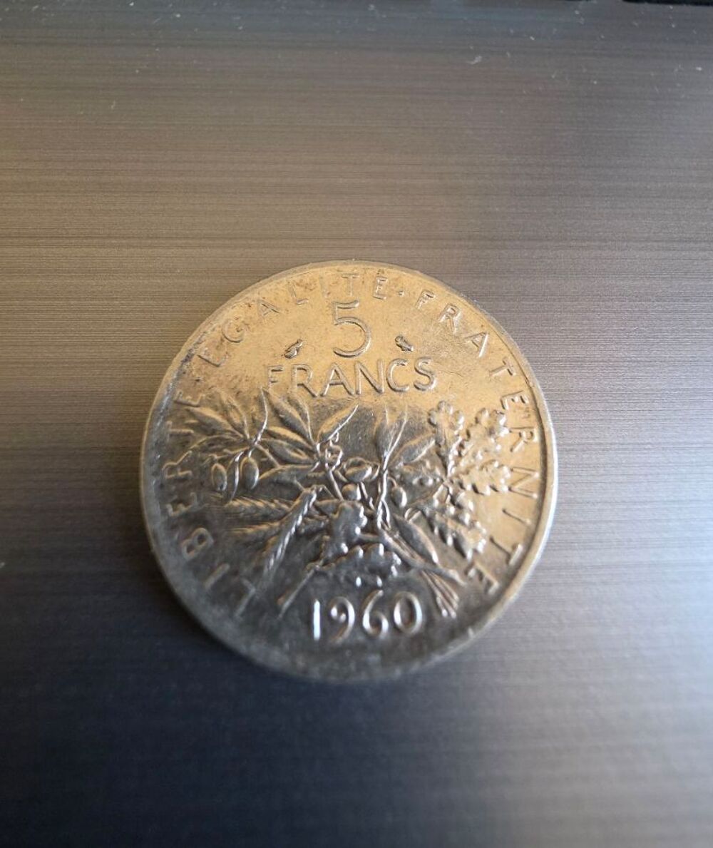 PIECE 5 FRANCS EN ARGENT 