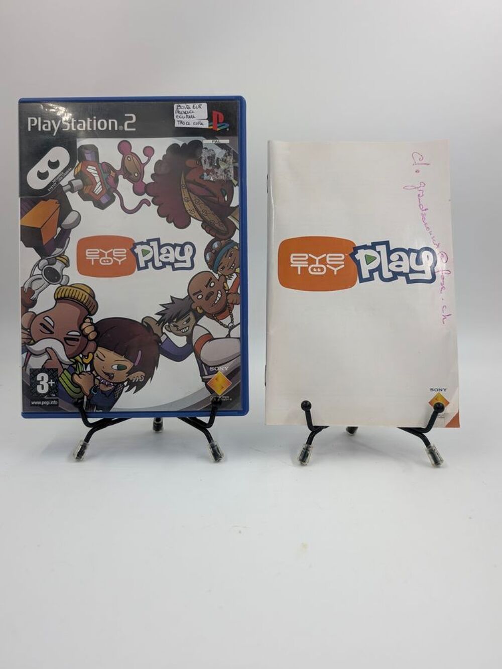 Jeu Playstation 2 EyeToy : Play en boite, complet Consoles et jeux vidéos