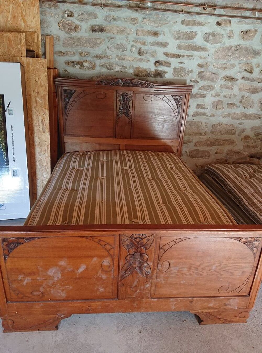 Lit ancien 140 X 190 Meubles