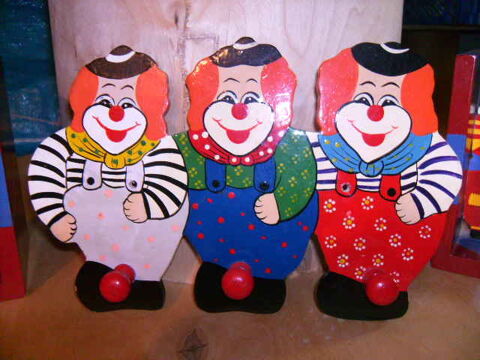 Porte-manteaux dcor clowns pour enfants 4 Wolxheim (67)