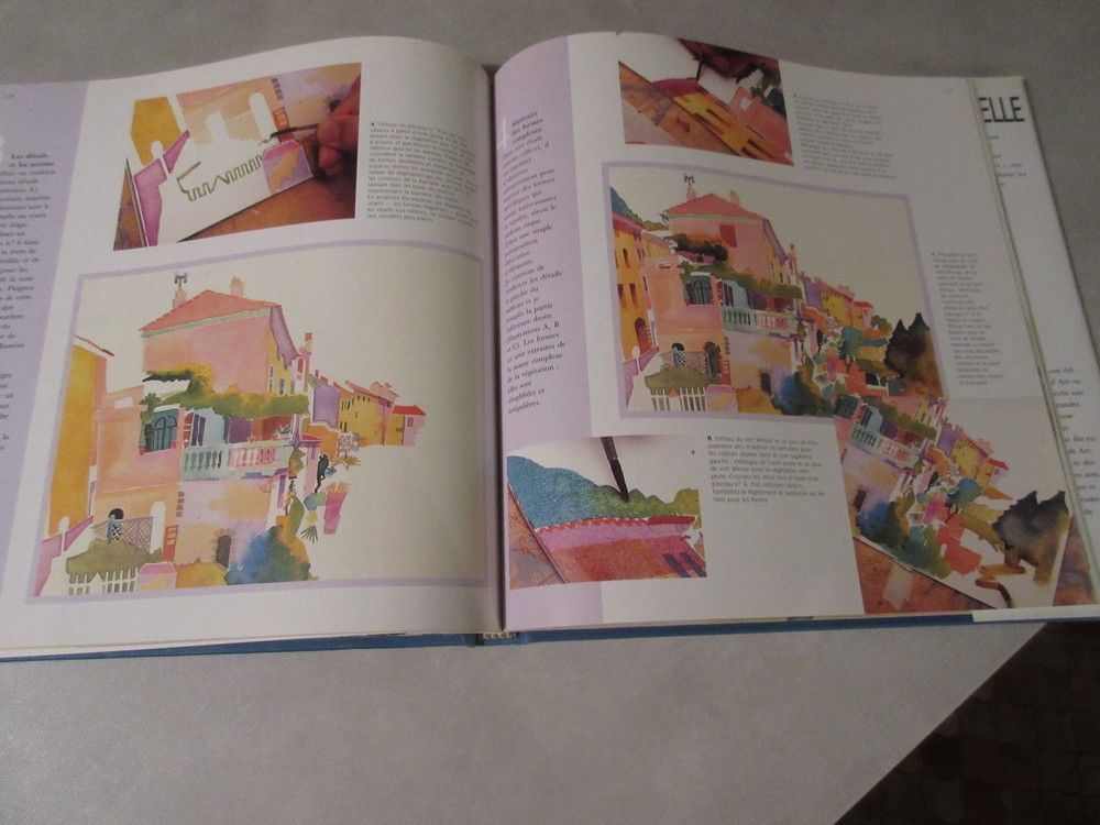 Livre l'Aquarelle - L'&eacute;cole des artistes Livres et BD