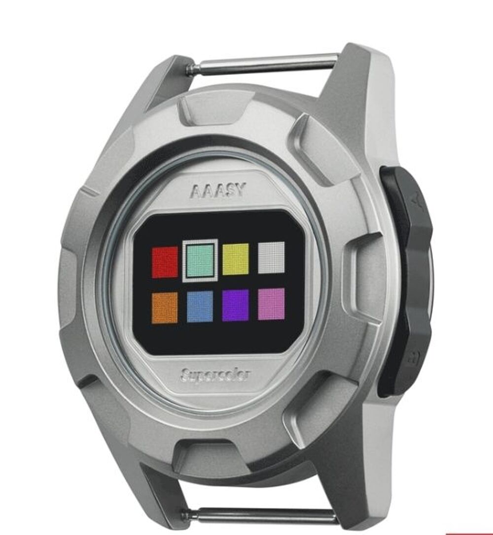 Montre AAASY Supercolor, ann&eacute;e 2022, mixte Bijoux et montres