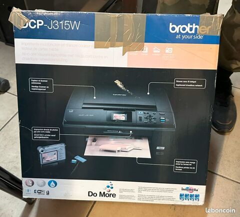 2 imprimantes Brother DCP-J315W + cartouches 100 Eyguires (13)