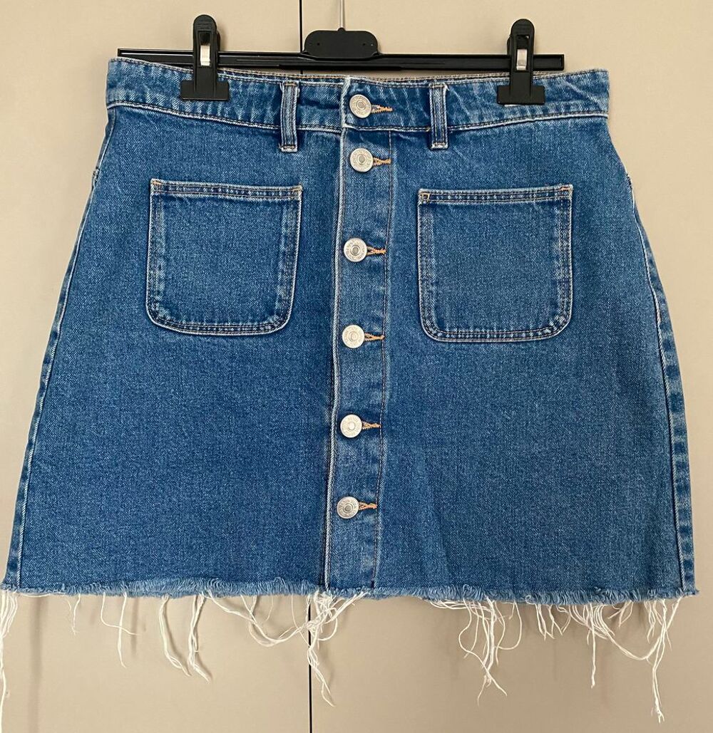 Jupe en jeans Zara - Taille L Vêtements