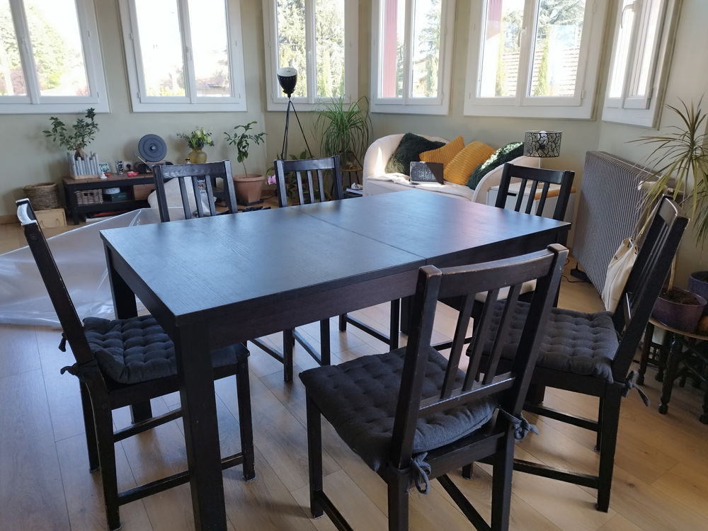 Table SAM + 6 chaises Meubles