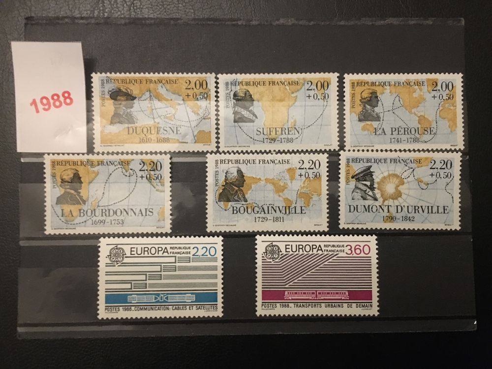 TIMBRES ** NEUFS DE FRANCE 1988 