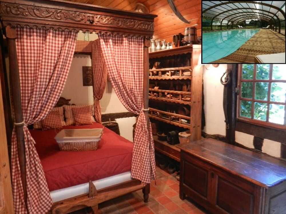   Le g�te des 3 Vaches : chemin�e, piscine et jacuzzi Haute-Normandie, Calleville (27800)