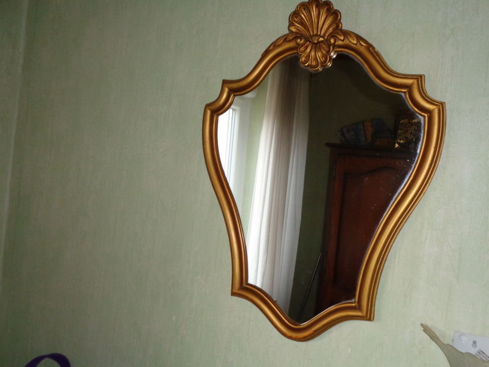 miroir dor&eacute;e vintage Décoration
