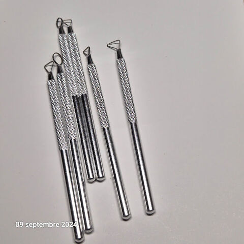 Lot de 6 Mirettes en métal avec 6 formes différentes 8 Saumur (49)