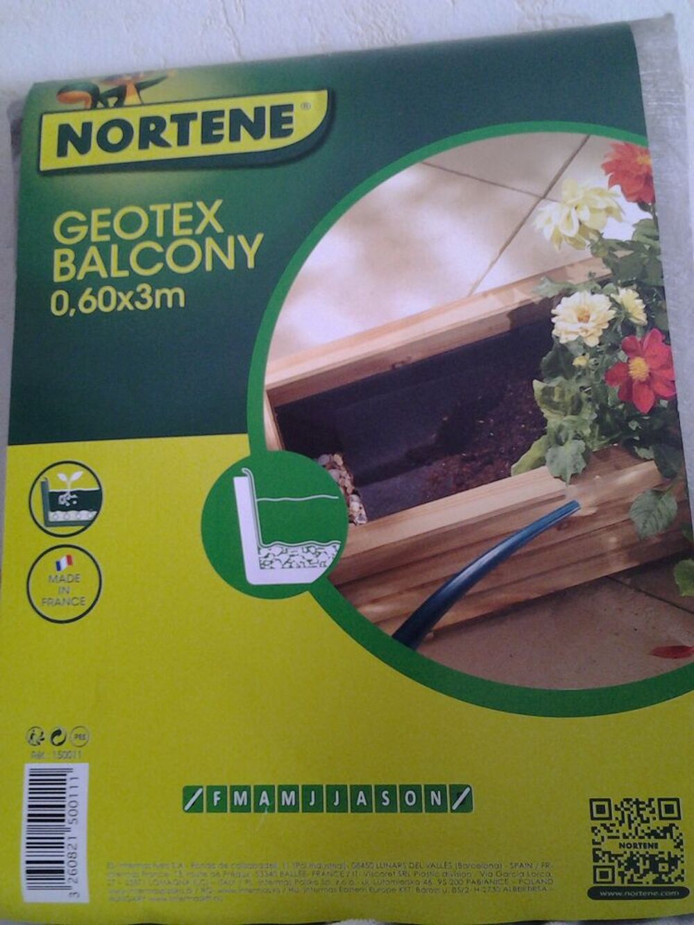 feutre de drainage Jardin
