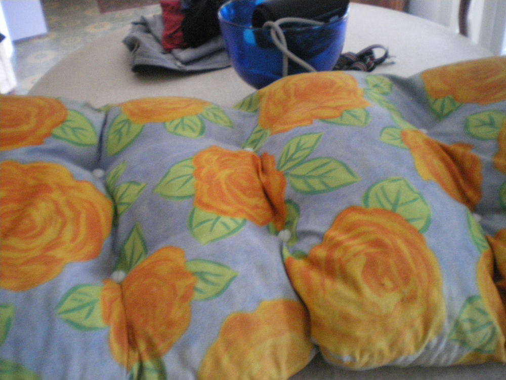gros coussin pour transat Jardin