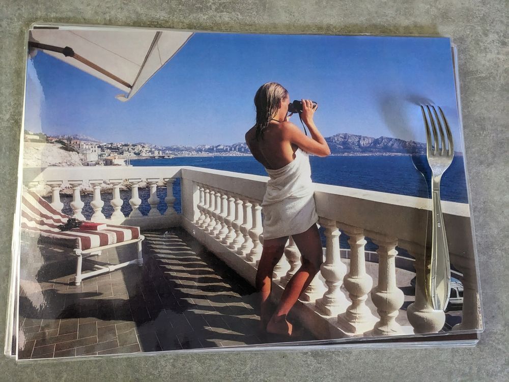 Set de table photo d'art MARSEILLE 300 X 425 mm plastifi&eacute; su Cuisine