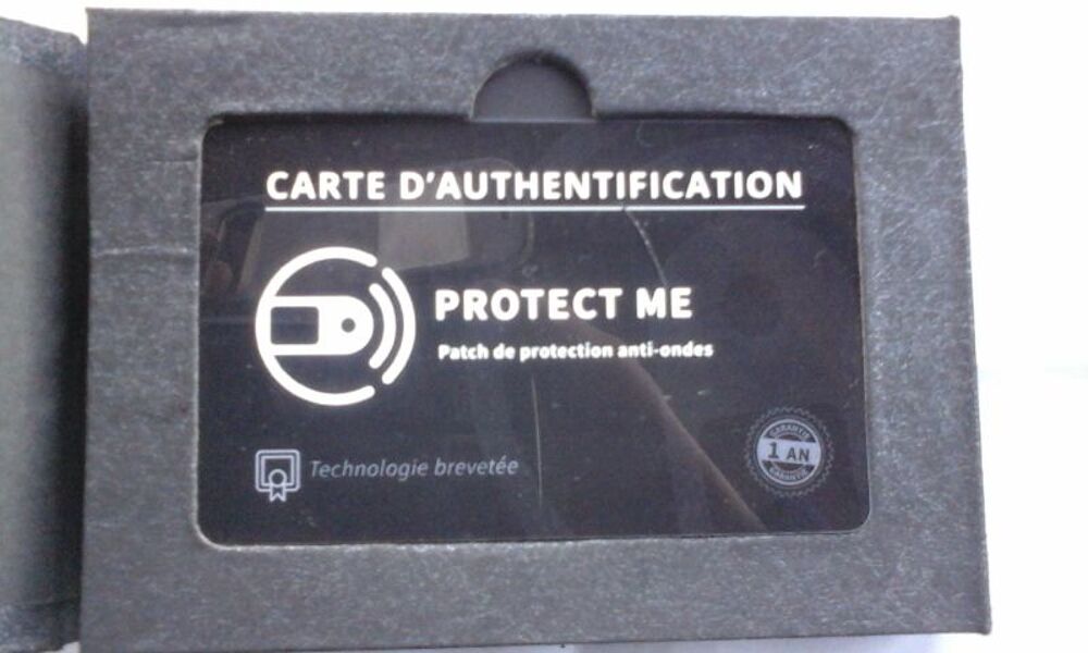 Patch de protection anti-ondes 
Téléphones et tablettes