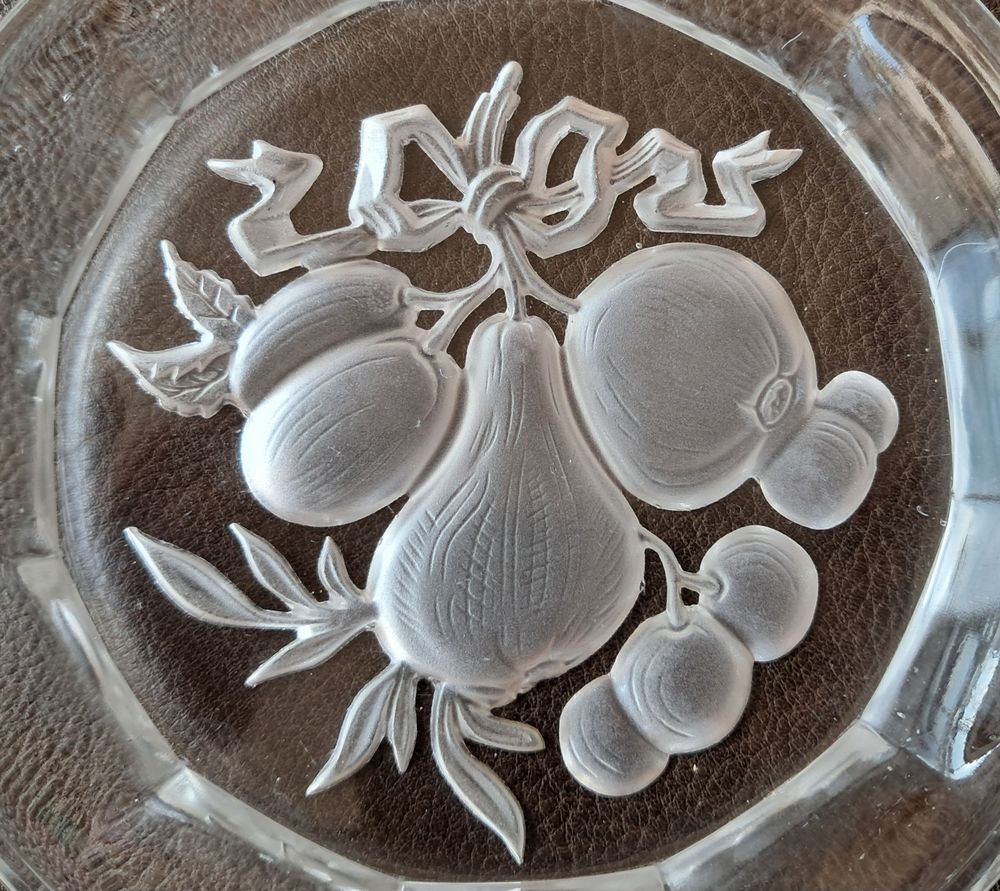 lit de 2 dessous de verre ou bouteille grav&eacute; &eacute;vid&eacute; Décoration