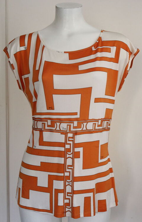 Top print g�om�trique EMILIO PUCCI T.38 FR 100 Issy-les-Moulineaux (92)