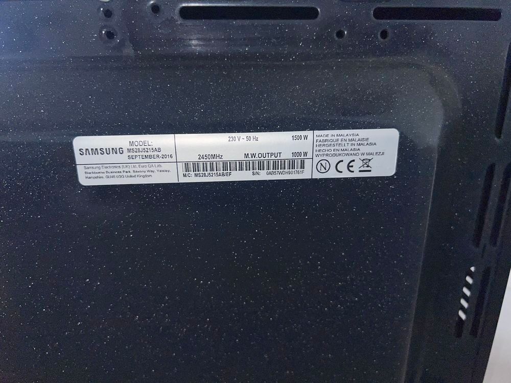 Micro ondes Samsung 30€ Electroménager