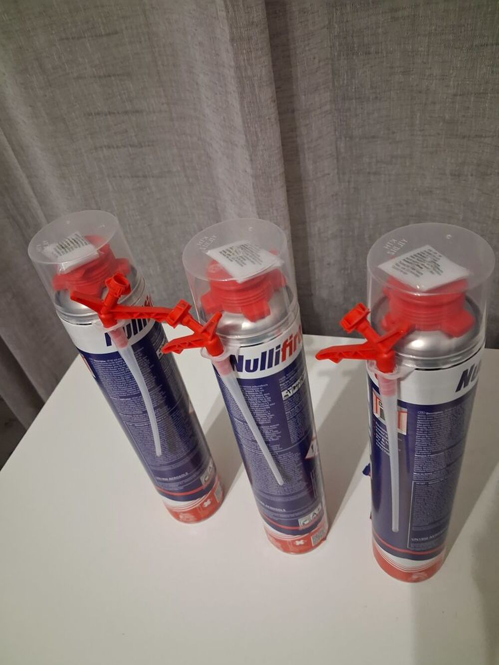 Mousse expansible coupe feu Bricolage