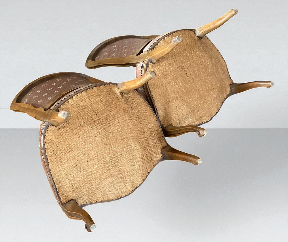 Vintage : ossatures de chaises enfant style Louis XV 
Meubles