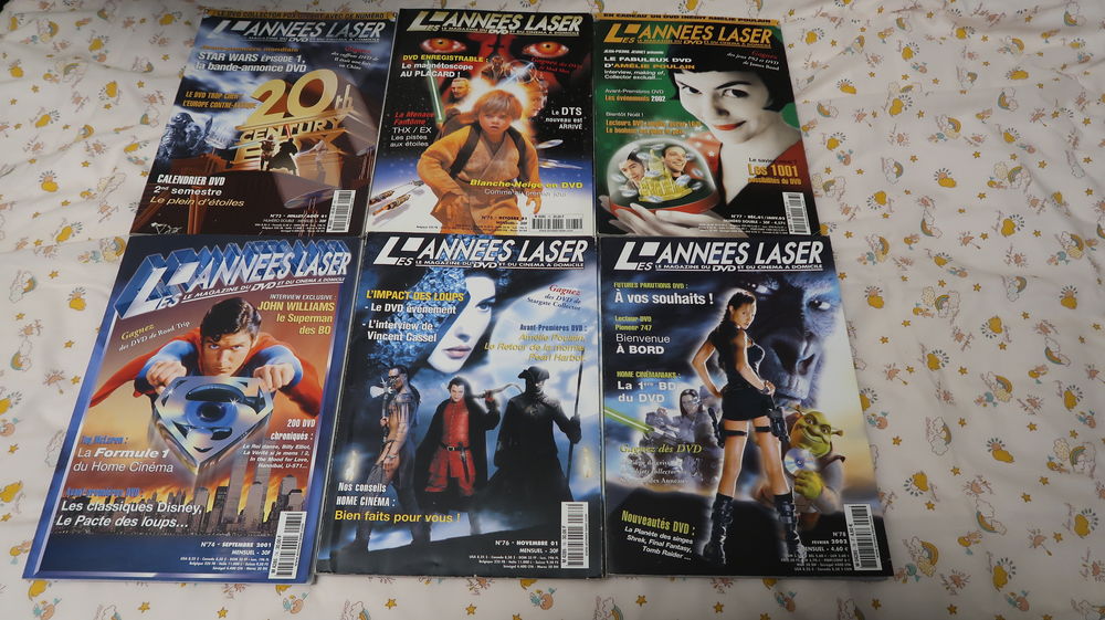 Les Ann&eacute;es Laser
Livres et BD