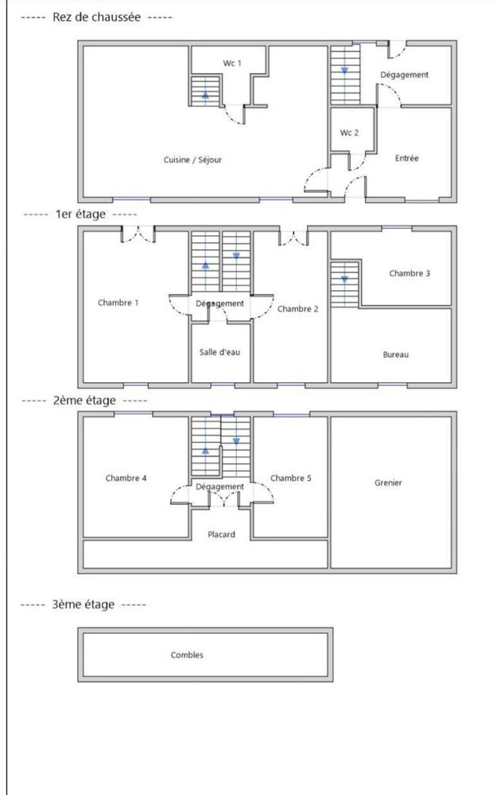 Vente Maison maison familiale 122 m2 Plonévez-du-faou