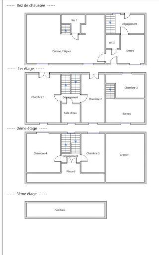 Vente Maison maison familiale 122 m2 Plonévez-du-faou