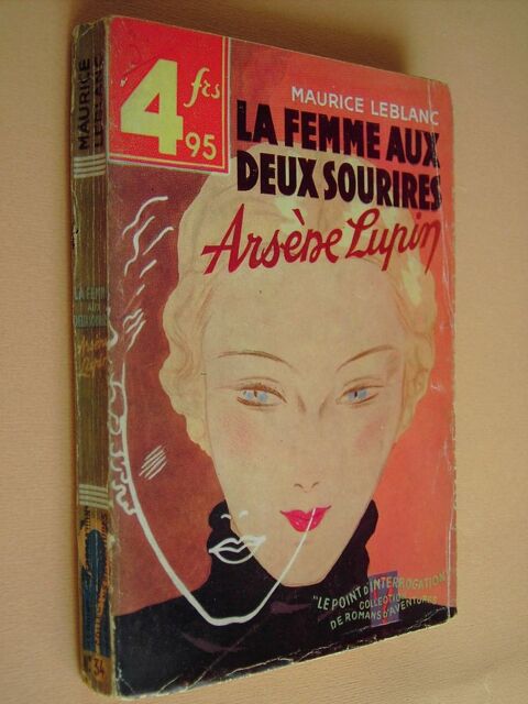 LA FEMME AUX DEUX SOURIRES (Asne Lupin (M. Leblanc) 1934 7 Tartas (40)