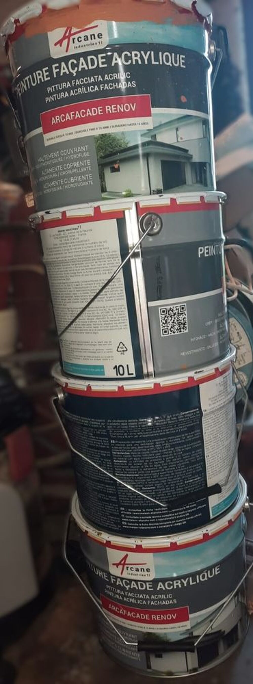  40L de peinture de fa&ccedil;ade professionnelle Arkane
Bricolage