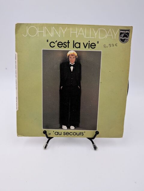 Vinyle 45 tours Johnny Hallyday  C'est la Vie ... 2 Vulbens (74)