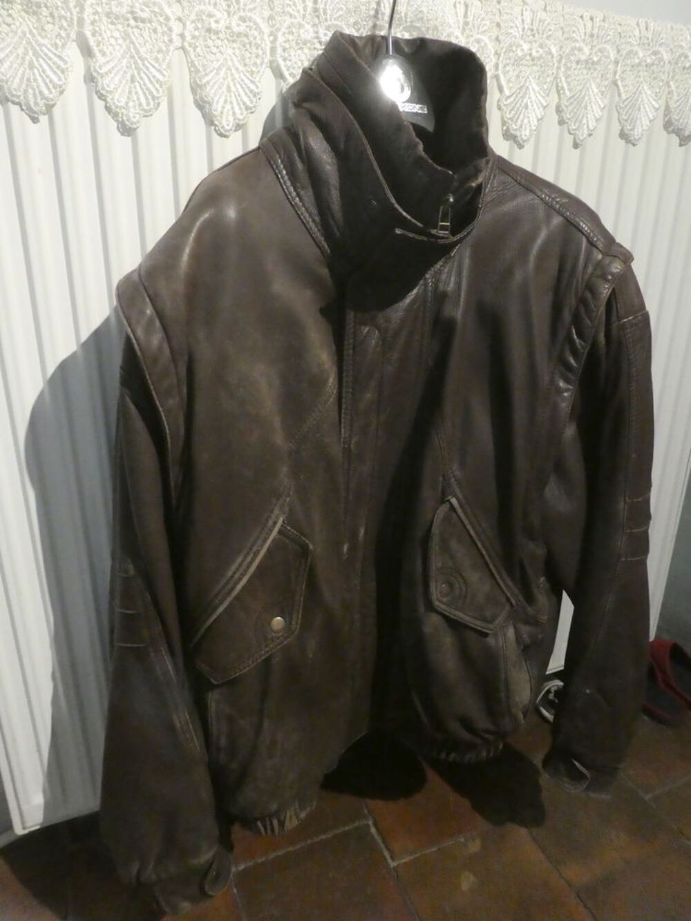 BLOUSON CUIR Vêtements