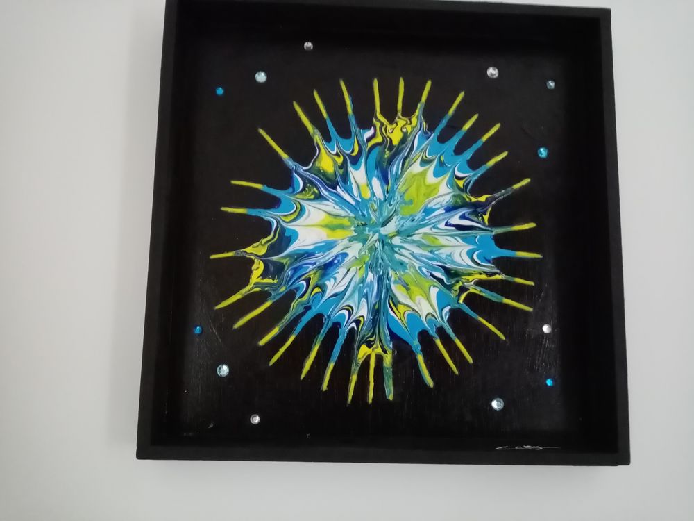 TABLEAU PEINTURE SUR BOIS Décoration