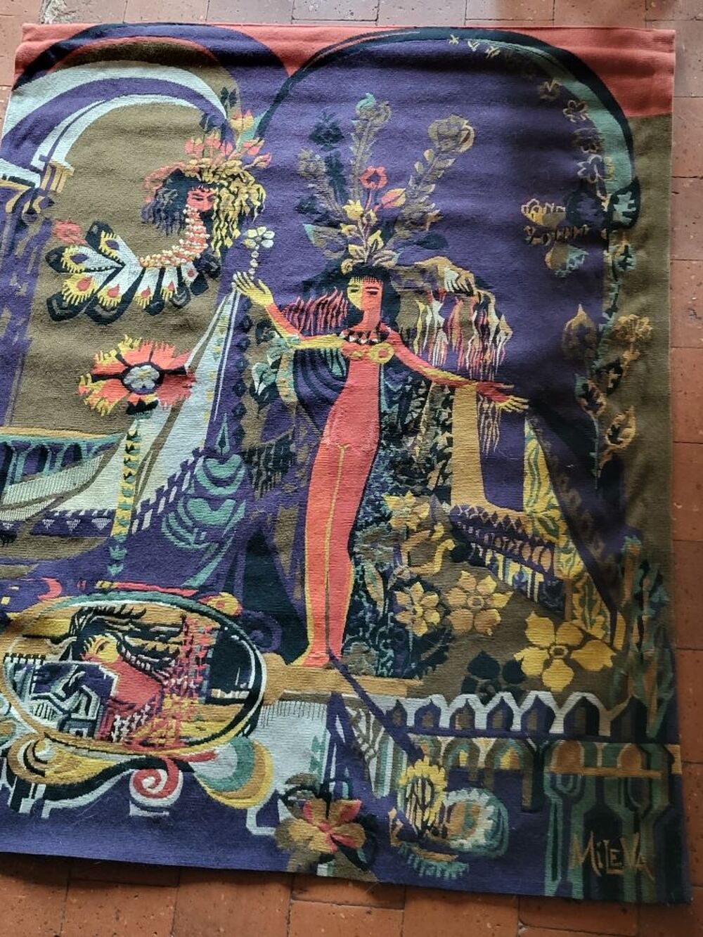 magnifique tapisserie d'Aubusson Décoration