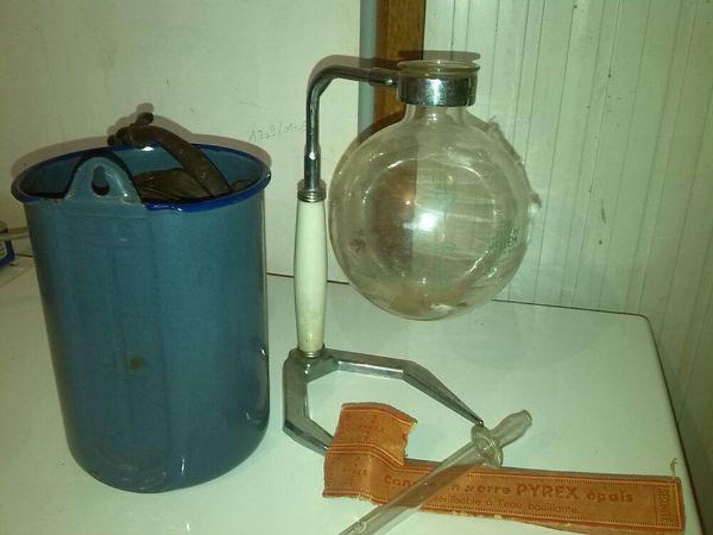 POT MEDICAL COMPLET, PIPETTE, POT CAFETIERE 