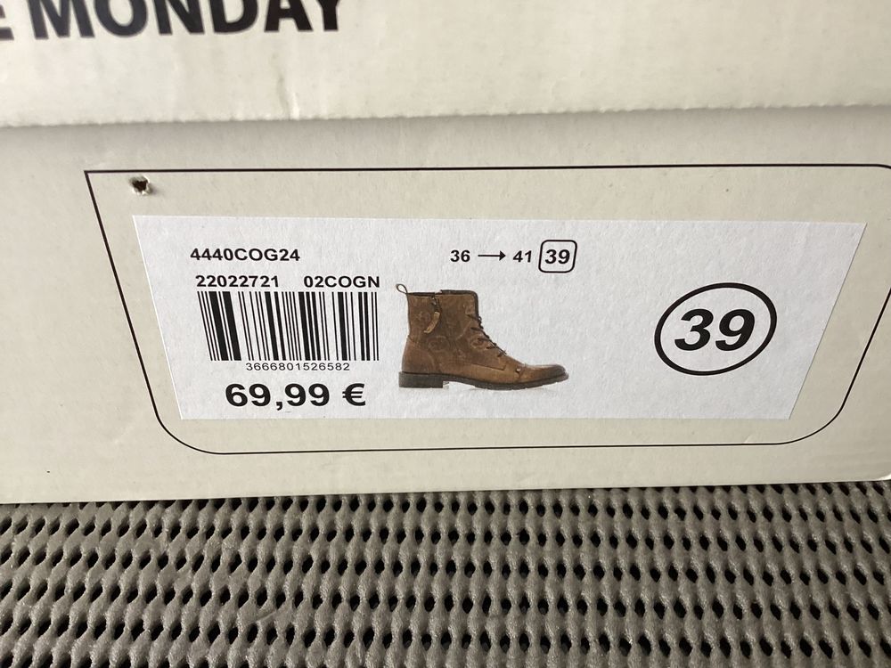 Bottines en cuir Chaussures