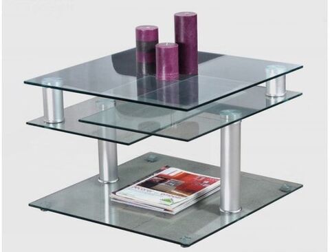 Table basse de salon en verre tremp 50 Thionville (57)