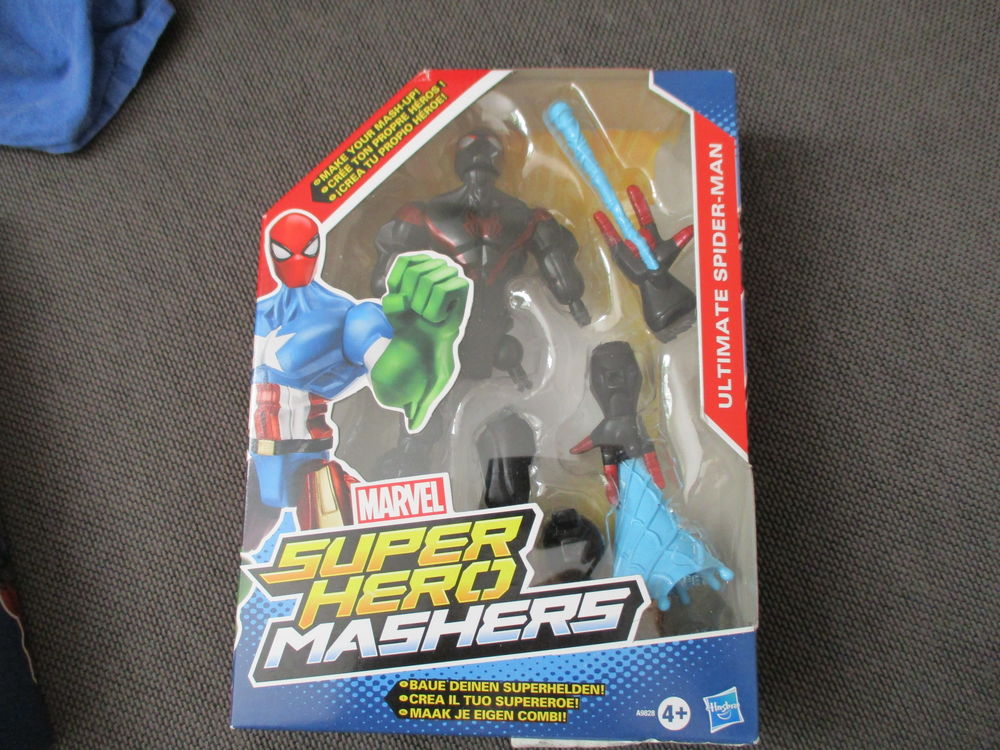 MASHERS ULTIMATE SPIDERMAN NOIR FIGURINE Jeux / jouets