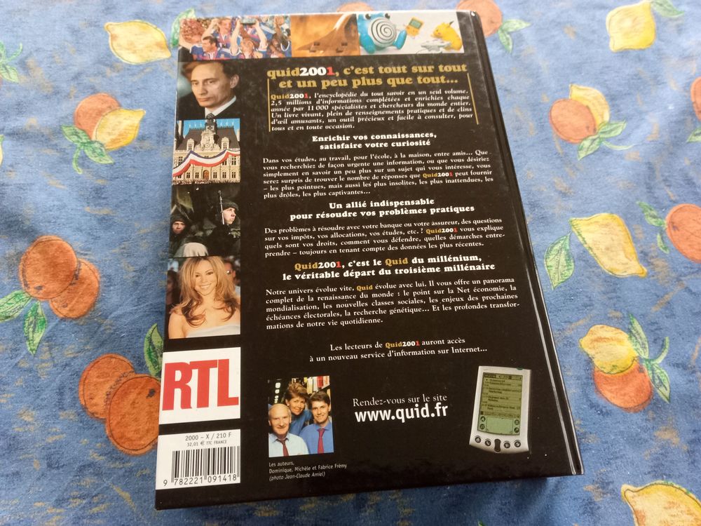 Quid 2001 Livres et BD