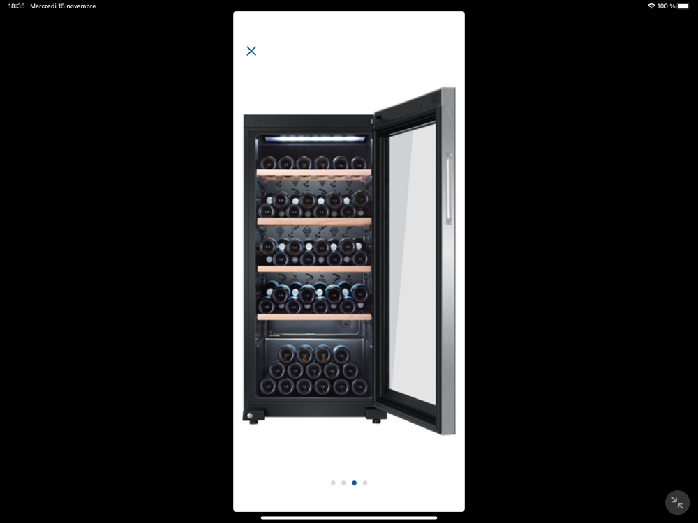Cave &agrave; vin de vieillissement HAIER 105 bouteilles Electroménager