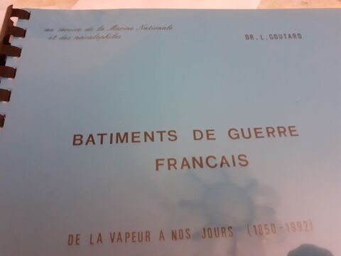 
BROCHURE:BATIMENTS DE GUERRE Français de 1850 A 1992 0 Paris 18 (75)
